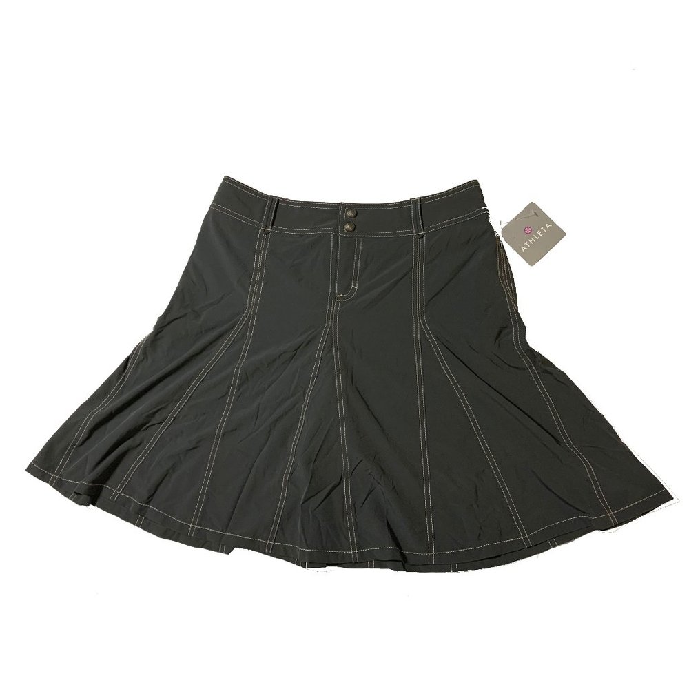NWT Athleta "Whatever" Skort Skirt Stretch Sz 10